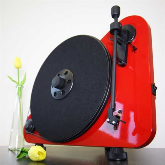 Gramofon Pro-Ject VT-E BT R (lakierowany na czerwony połysk), nowy.