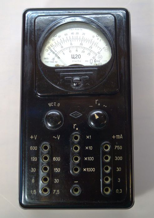 Miernik, multimetr C-20 ZSRR, PRL