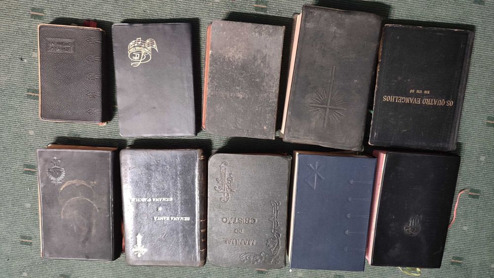 Lote 12 Livros Religiosos Antigos