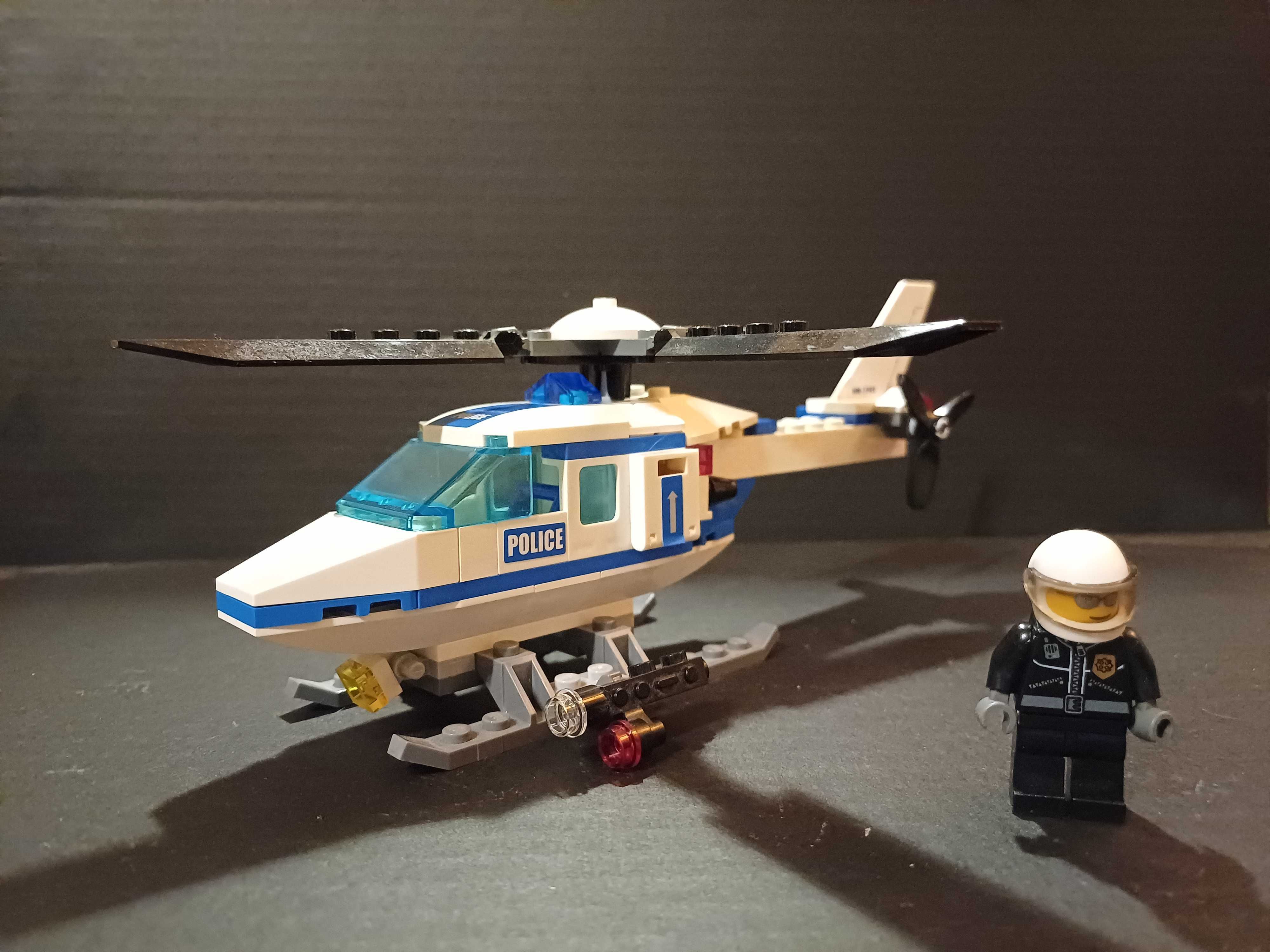 Klocki Lego 7741 helikopter policja charytatywnie