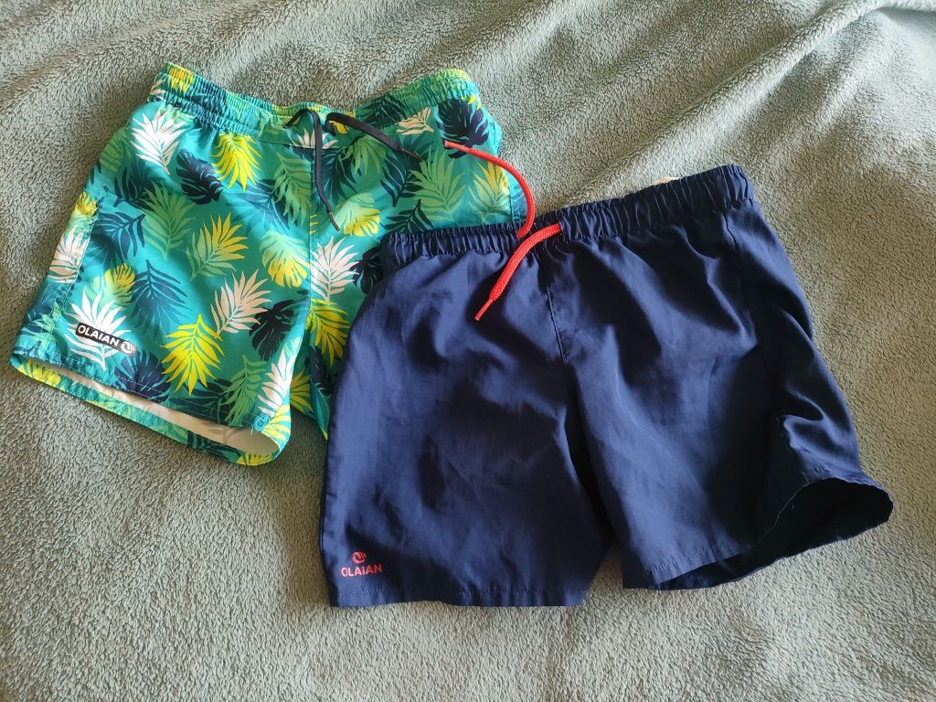 Kąpielówki Decathlon 7-8 lat, 2 pary