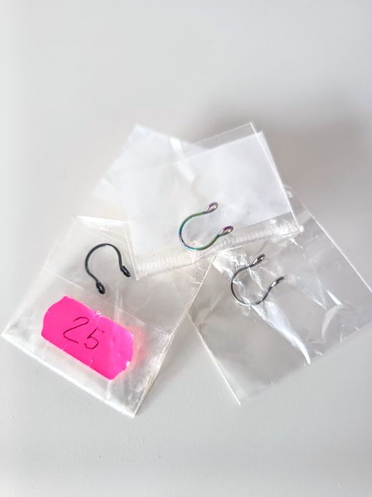 Fake kolczyki septum