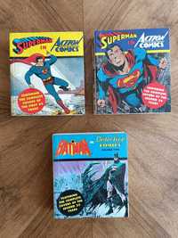 Superman in Action Comics / Batman in Detective Comics
