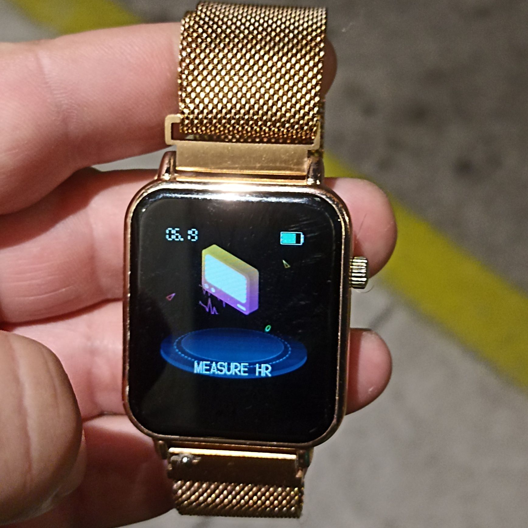 Smartwatch a funcionar muito bem