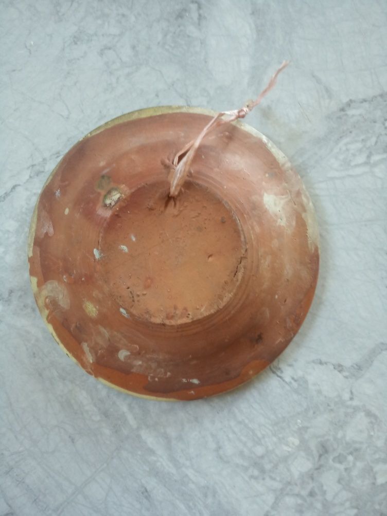 Тарілка декор кераміка глина ваза глек косівська старовинна