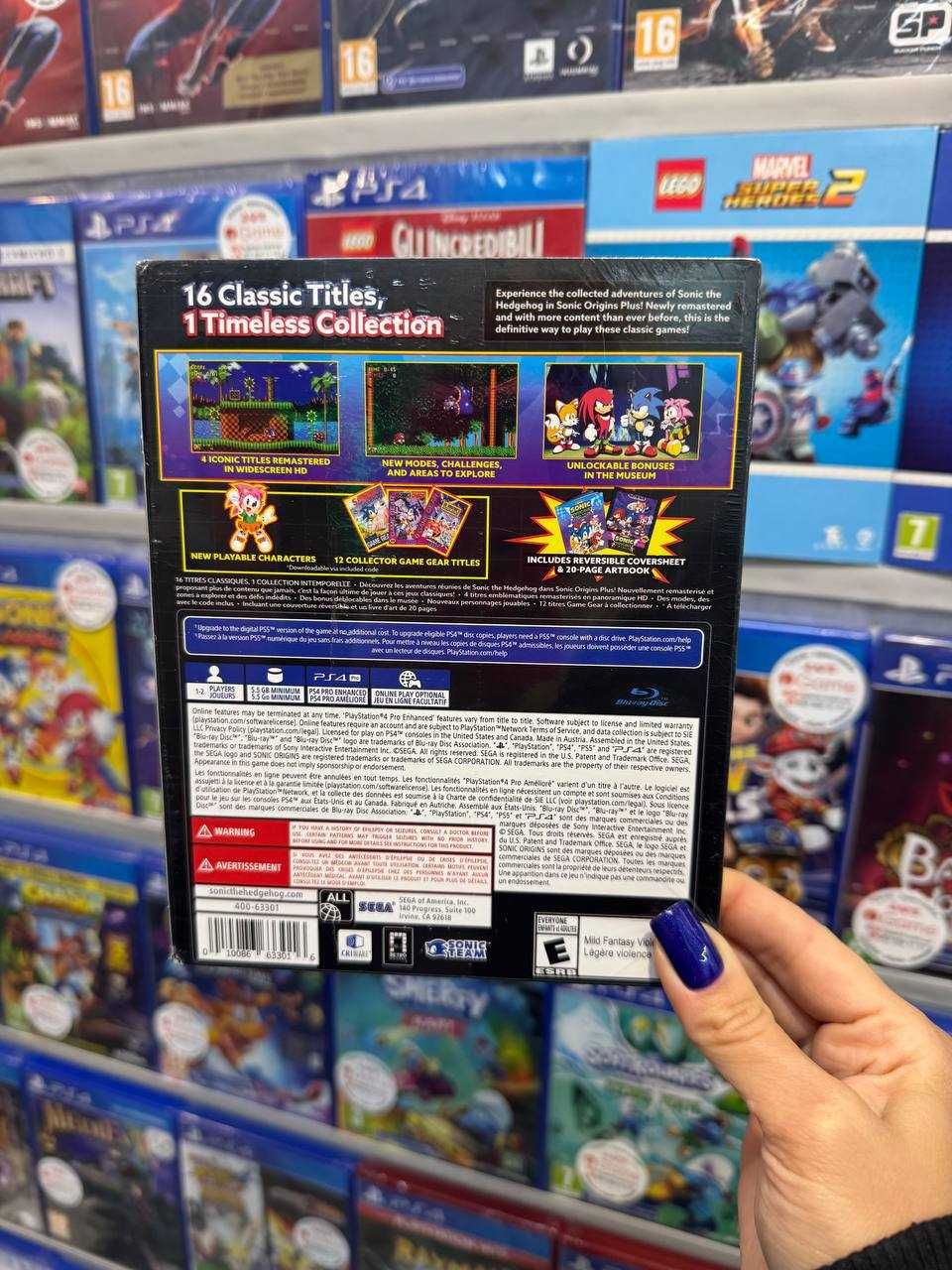 Sonic Origins Plus Соник PS4 igame