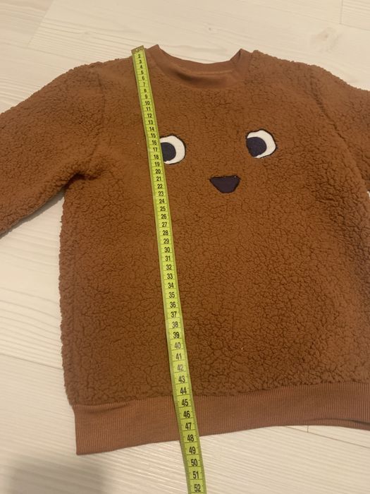 Sweterek bluza sherpa rozmiar 122