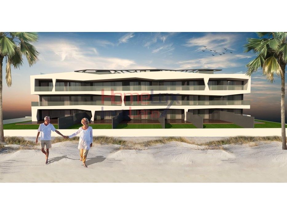 Apartamento novo T3 com Terraço na Costa Nova - Aveiro