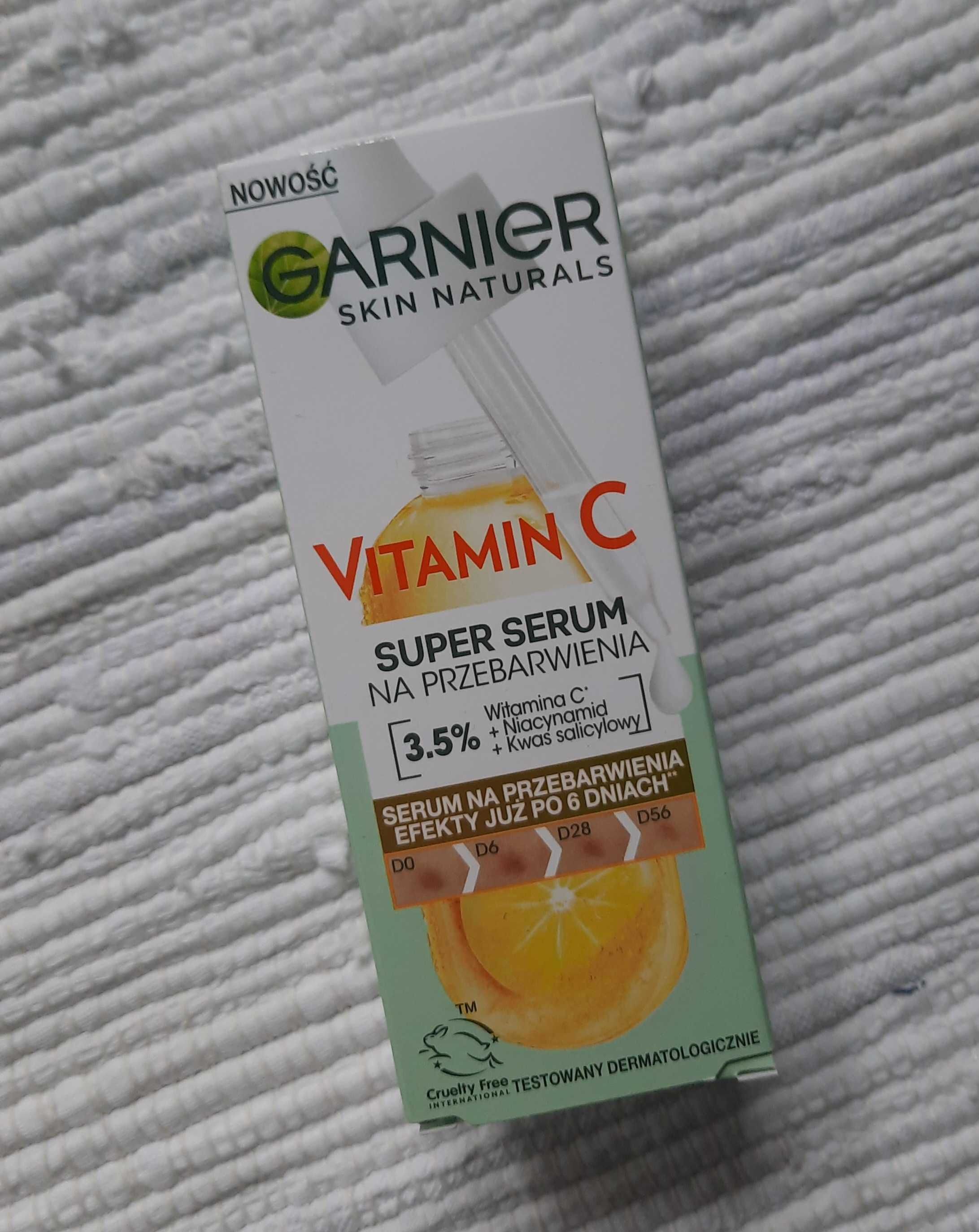 GARNIER VITAMIN C super serum na przebarwienia