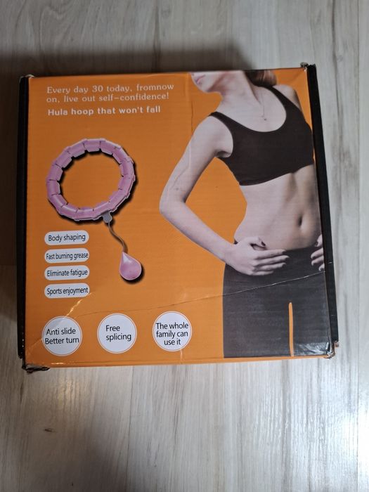 Hula hop z obciążnikiem