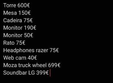 Setup gamer - pc gamer