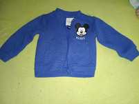 Sweter Sinsay Myszka Mickey granatowy na zamek, rozm.86, 12-18 m-cy