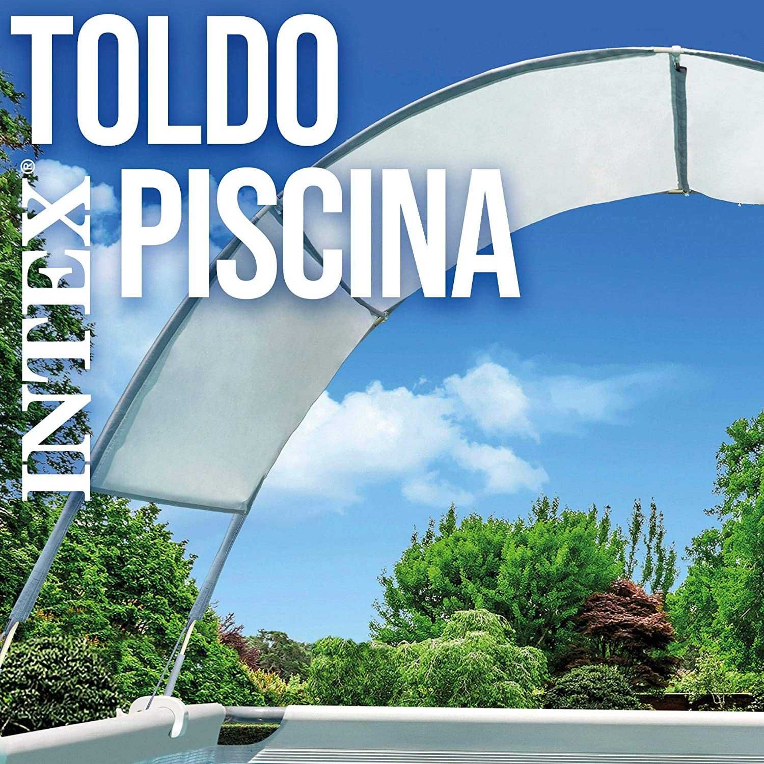 Toldo solar para piscina, INTEX, Nova