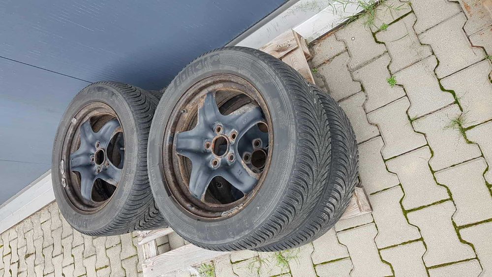 Oryginalne felgi 17" Opel z oponami Kleber Krisalp HP3 + czujniki TPMS