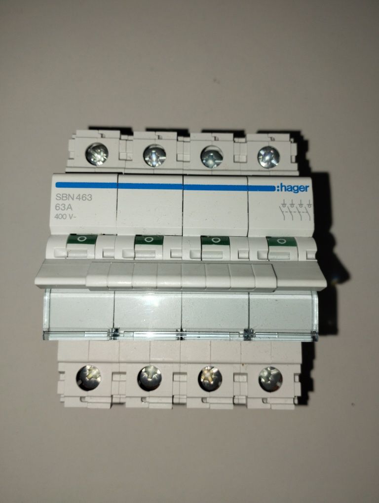 Hager Interruptor Modular 4P 63A
SBN463