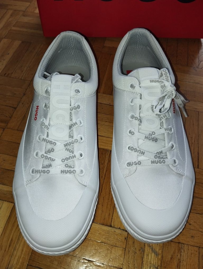 Buty męskie białe Hugo