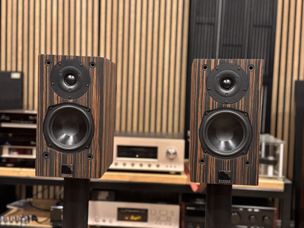 Kolumny podstawkowe DIY robione na Phonar Monitor vifa