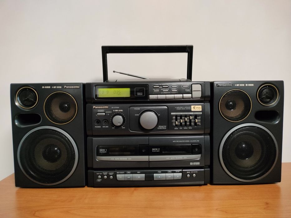 Super Panasonic Rx-dt690, radiomagnetofon, boombox, p.sprawny.