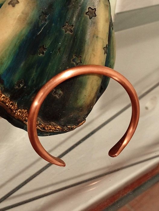 Pulseira de 100 % Cobre. Artesanal. Energética e Medicinal