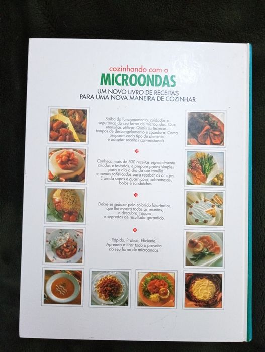 Cozinhando Com O Microondas, Curso Prático Ilustrado Passo A Passo,