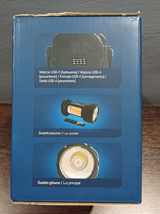 Niteo latarka szperacz z funkcją powerbanku 100 LM