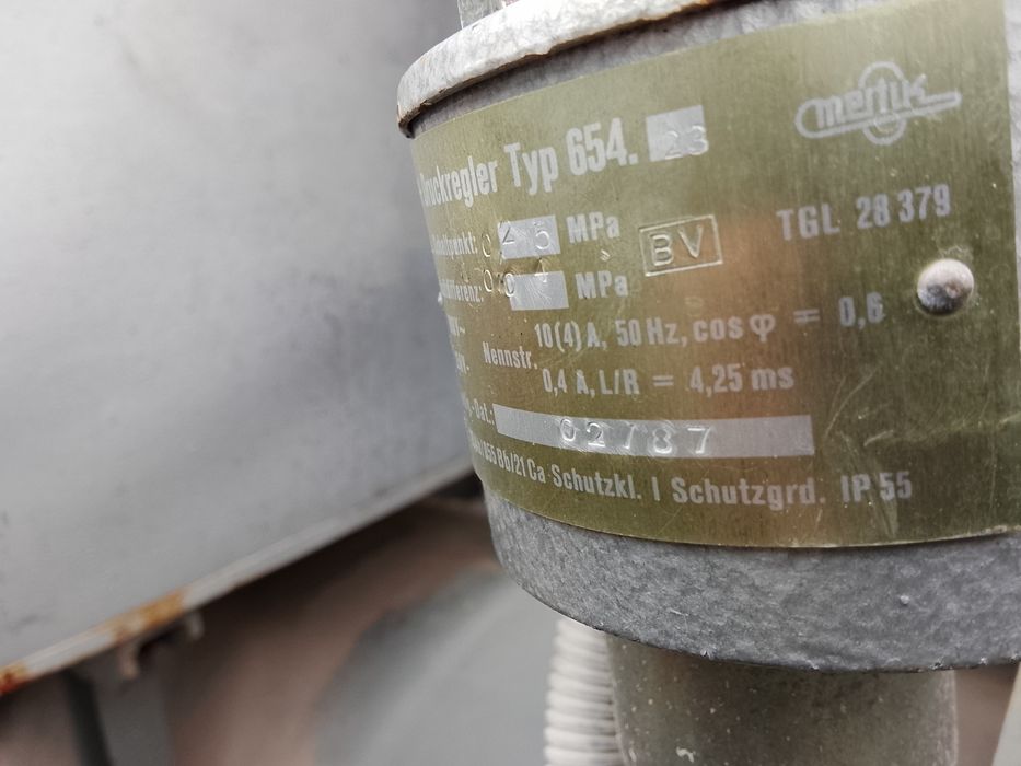 Druckregler typ 654 zawór czujnik ciśnienia oleju henshel H 6 H 12