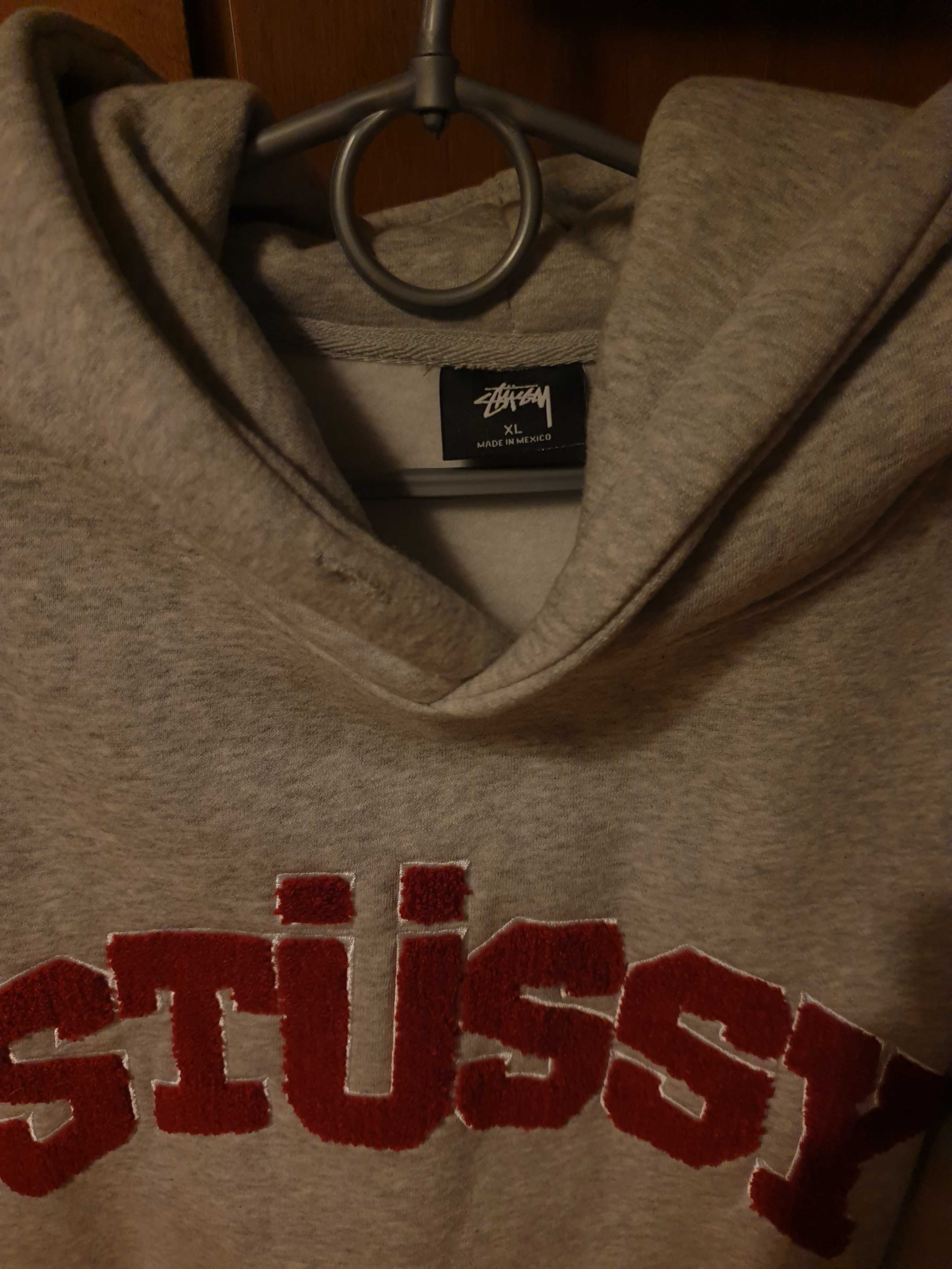 Szara Bluza Stussy