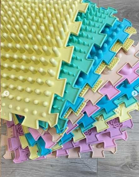 ПОДАРУНОК! Мікс 10 + 4 Ортопедичні килимки / пазли