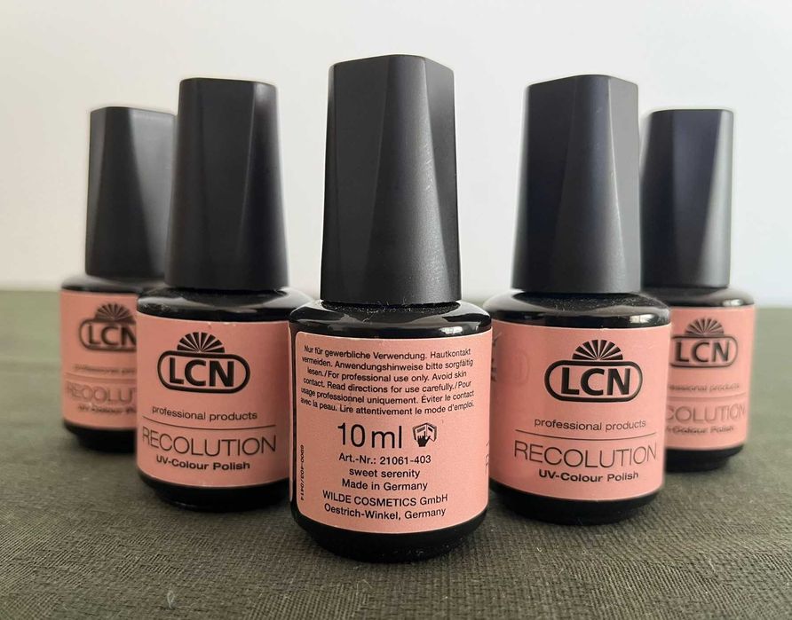 Verniz Gel Unhas "LCN" Recolution (Pink)