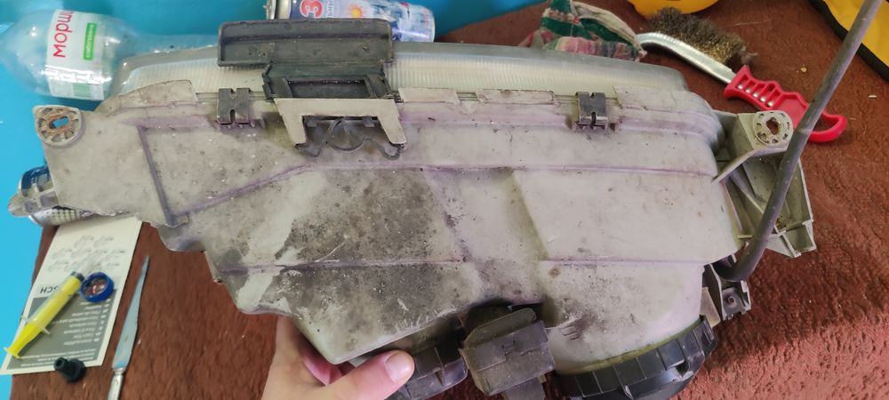 Фары Сааб 9-5 дорест