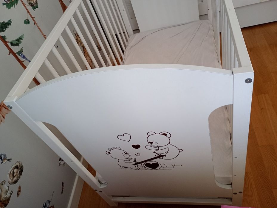 Łóżeczko niemowlęce 120x60