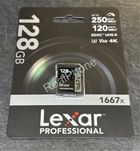 Карта памʼяті Lexar 128GB SDXC Professional