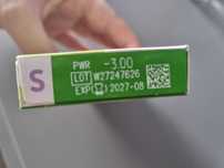 Soczewka bio true wada -3, sztuk 30