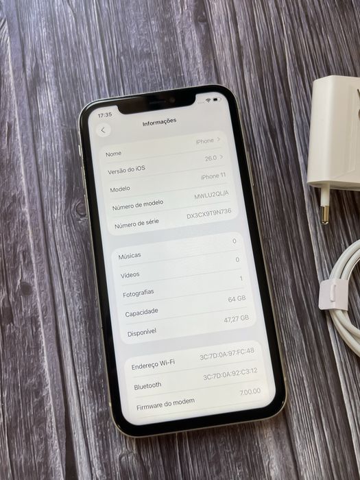 IPhone 11 64GB Branco Desbloqueado