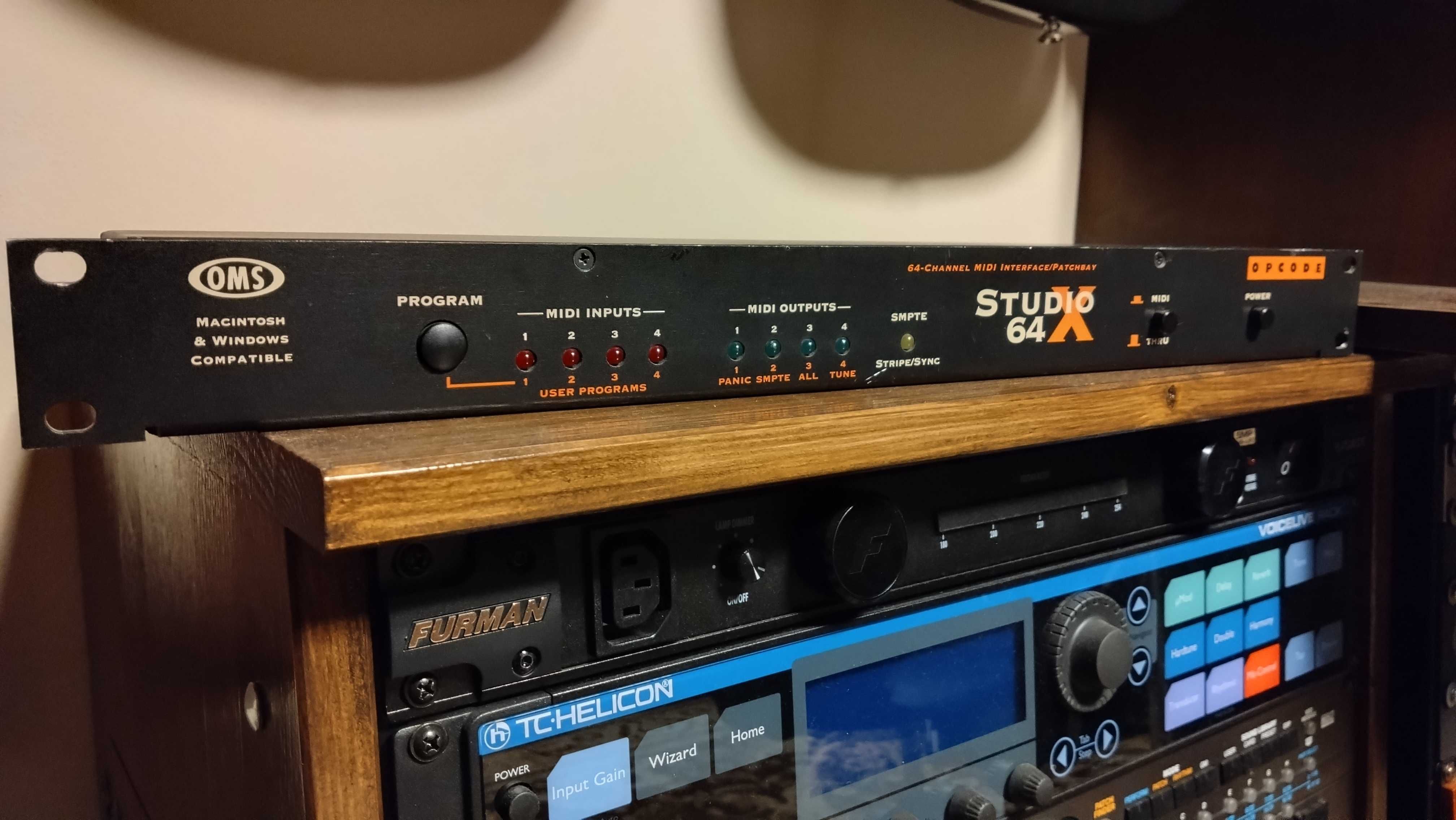 OPCODE Studio 64 X - 64 Channel Midi Interface / Patchbay
