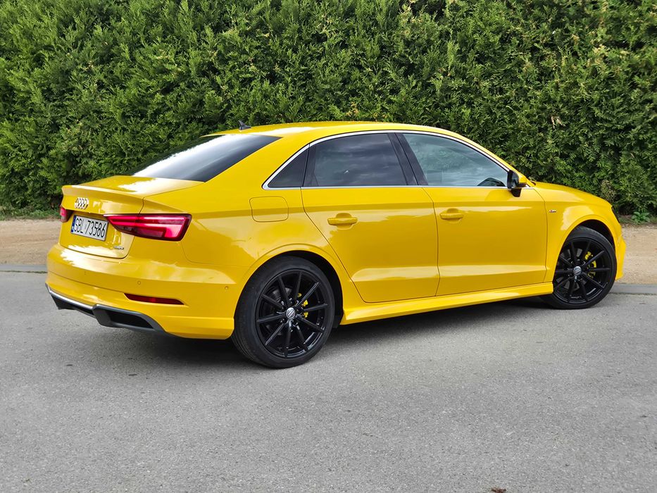 Audi A3 LIFT Sedan 2.0 TFSI 190KM B&O/ Quattro/ 2x S-LINE/ NAVI/ Xenon