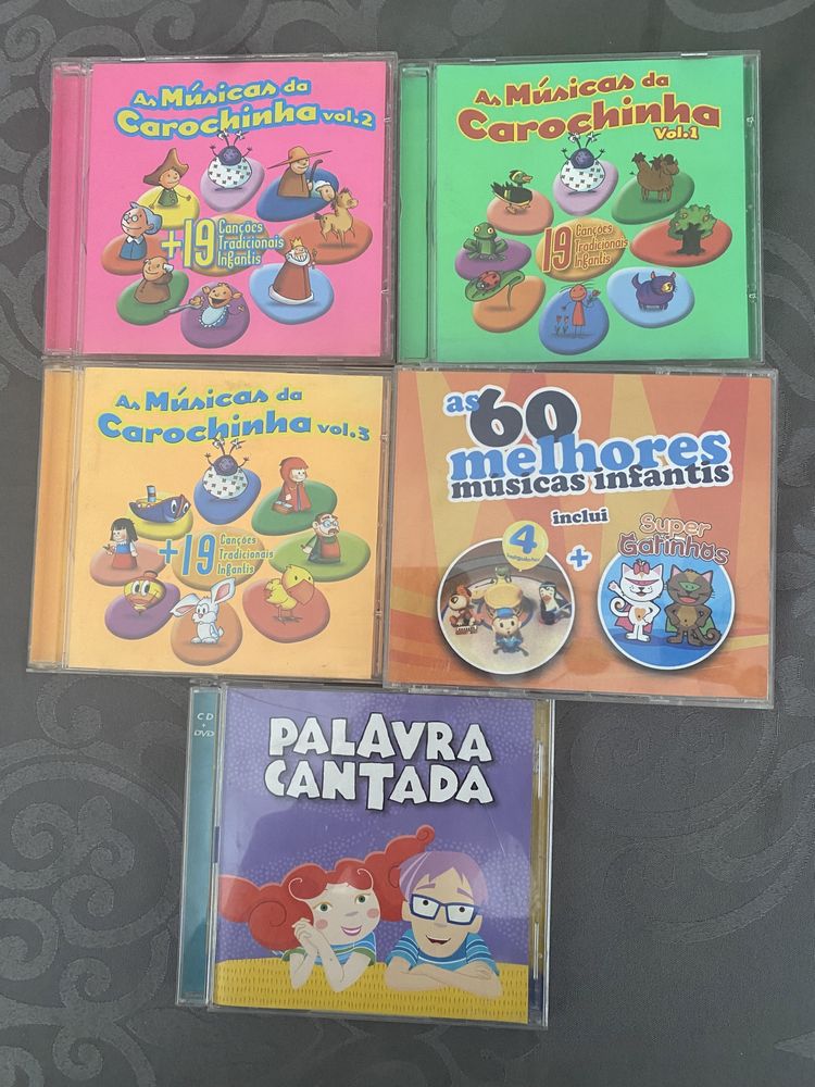 DVD e CD crianças