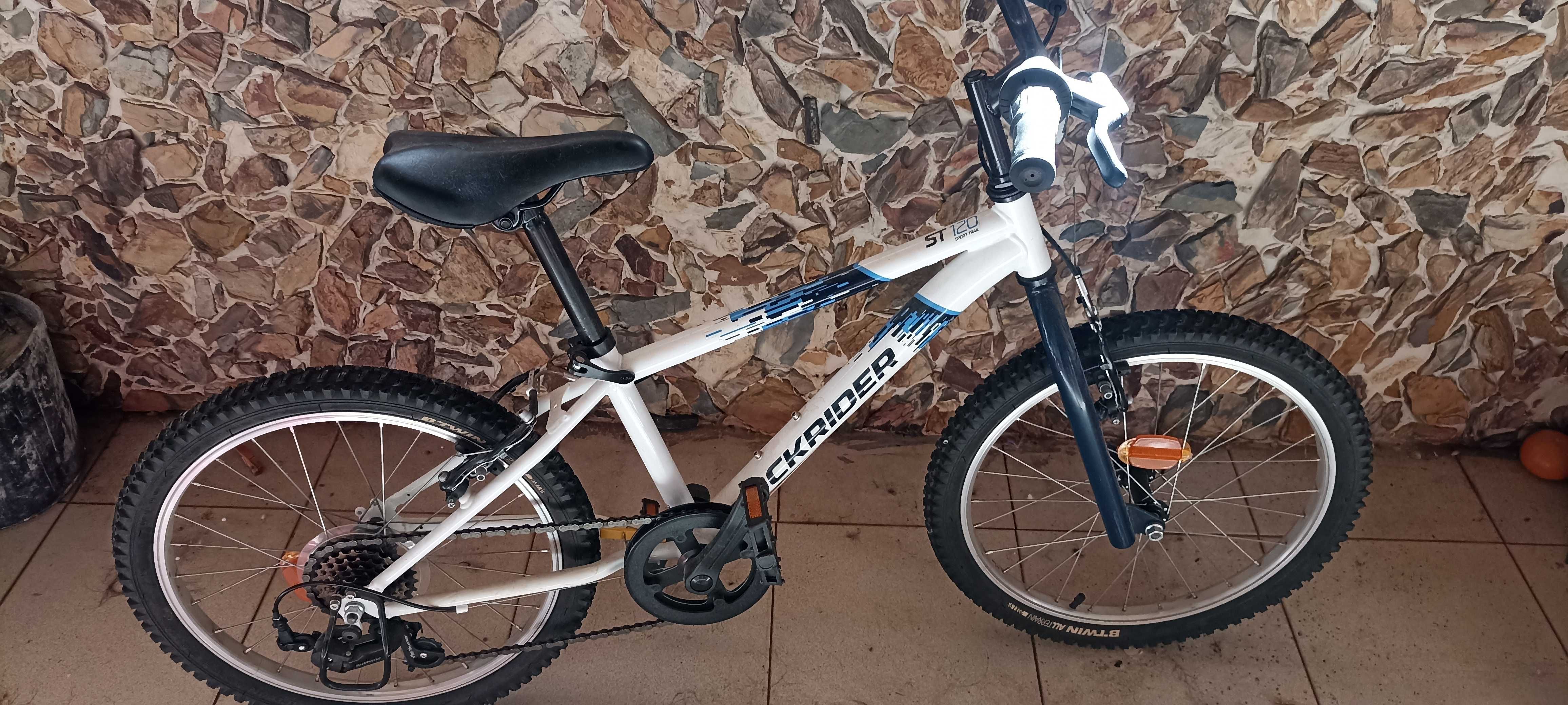 Bicicletas usada e nova