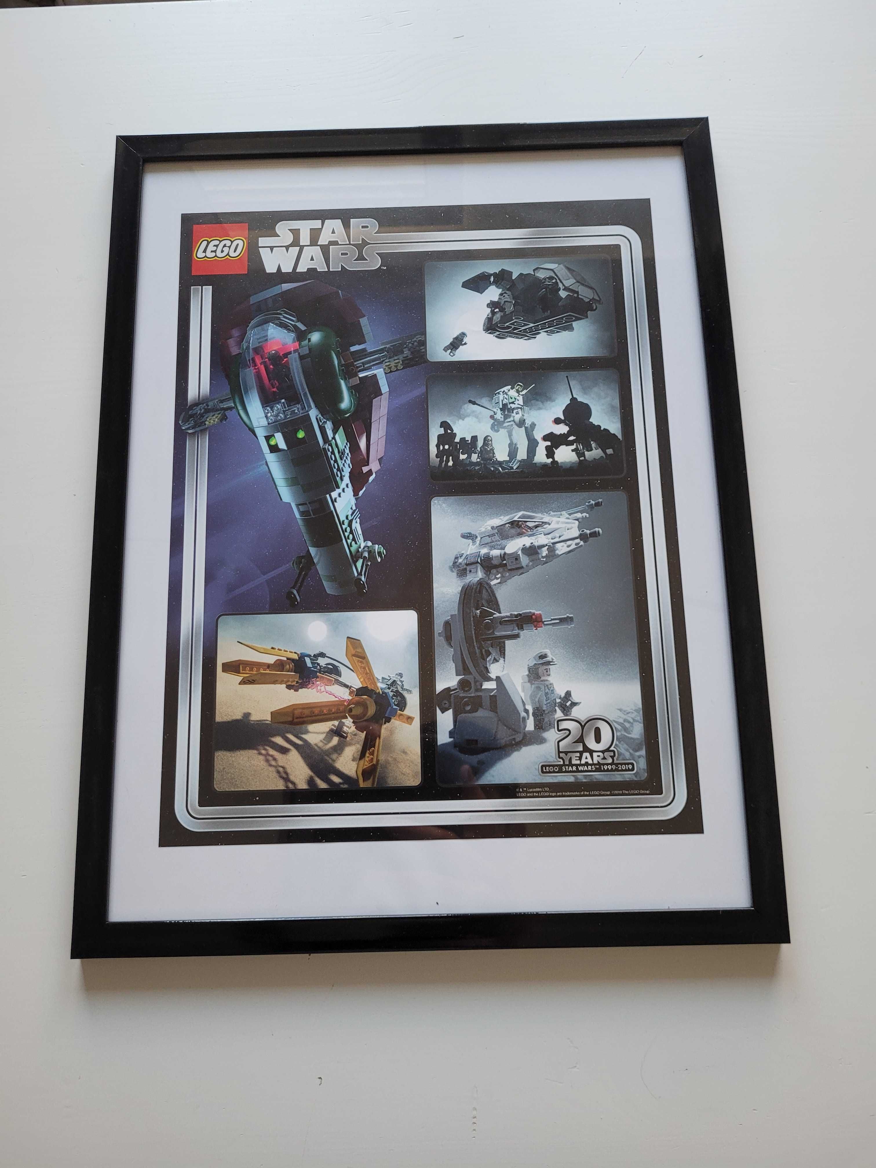 Lego Star Wars plakat Vip 500.5888 oprawiony w ramkę 42,5 x 32,5 cm