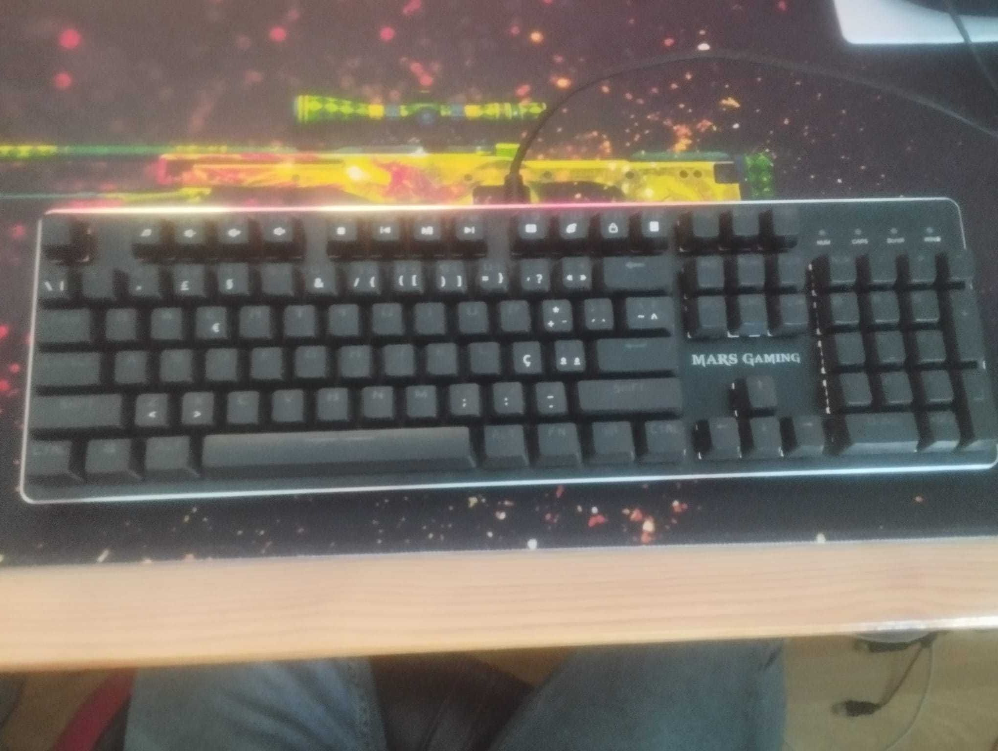 Teclado Mecânico Gaming Tacens Mars Gaming MK4 Retro