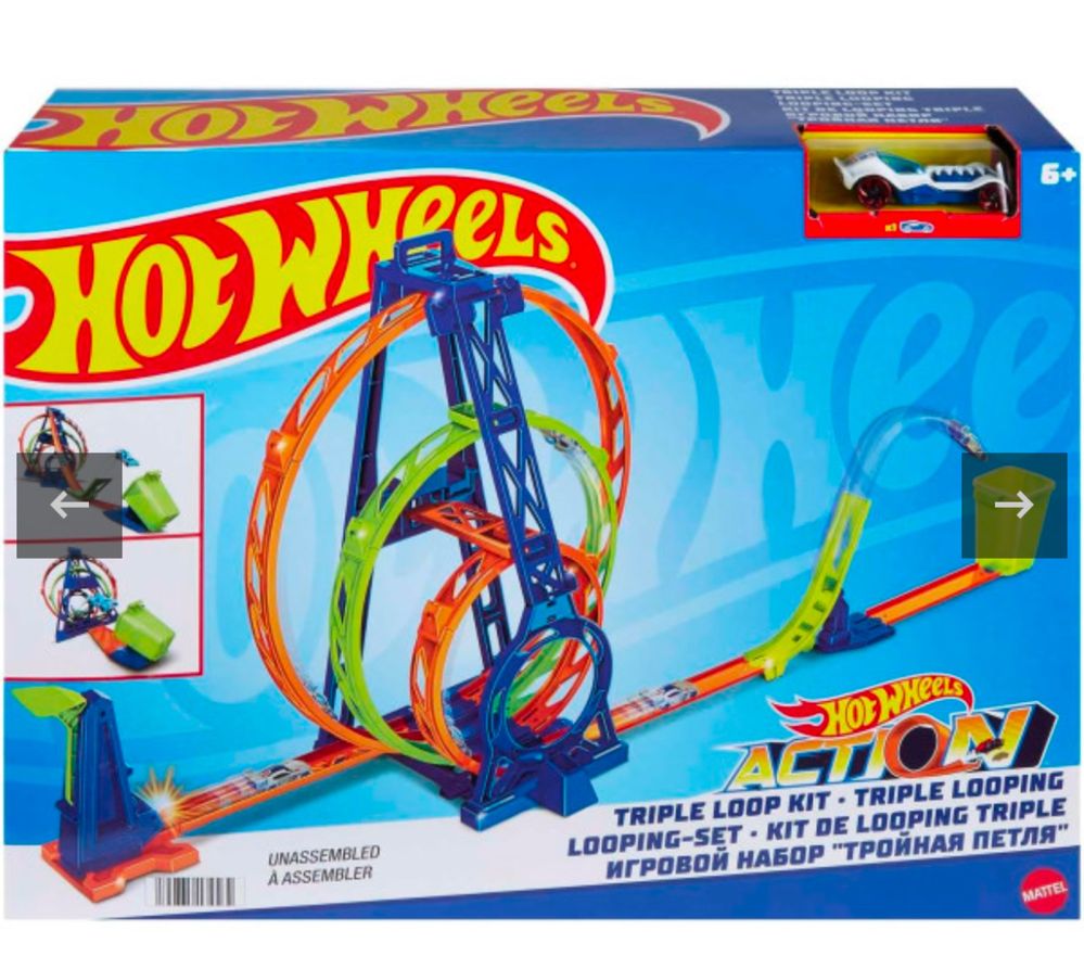 Трек хот вілс мертва петля hot wheels