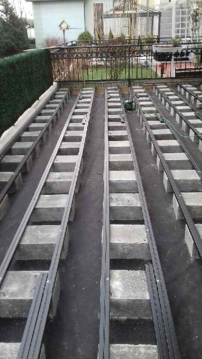 Legar do deski tarasowej - kompozyt - wym. 50 x 30 do 4m długości