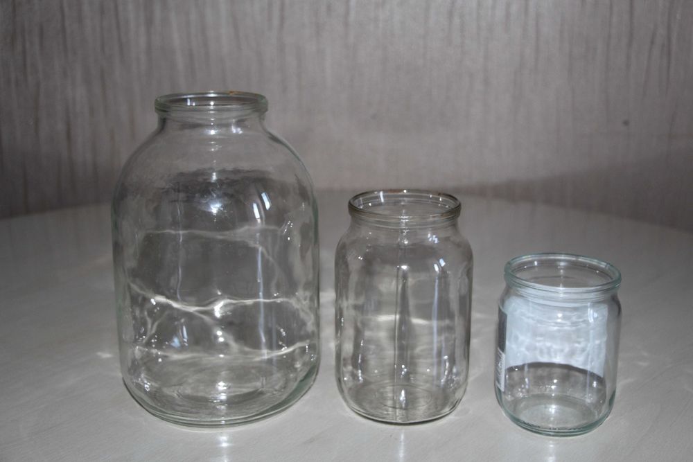 Банки 3 л   1 л  0,5 л Боpщагівка самовивіз