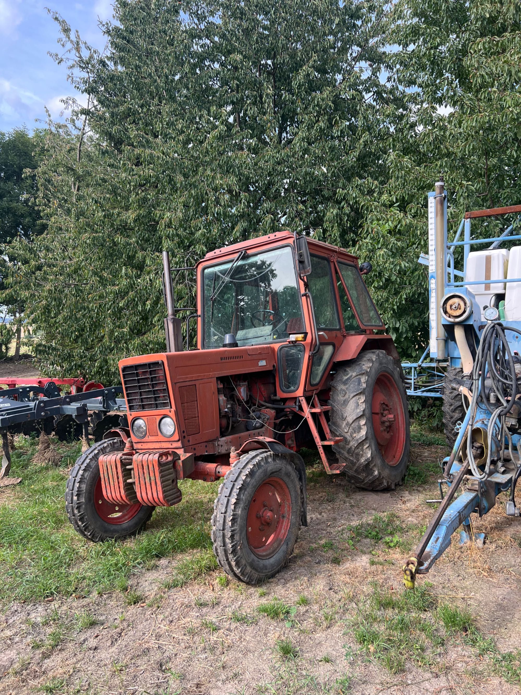 Sprzedam kombajn i traktor MTZ
