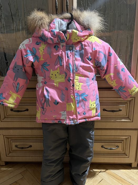 термо-комбінезон ,напівкомбінезон для  дівчинки lassye (аналог Reima)