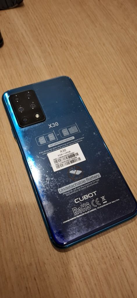 Cubot x30 8GB+128GB 2kart SIM