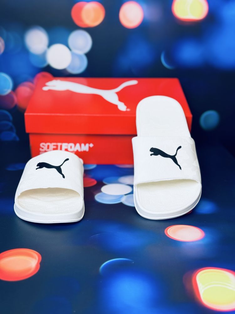 Тапочи Пума пляжные / капці Пума / шлепанці Puma / сланцы Puma шлепки