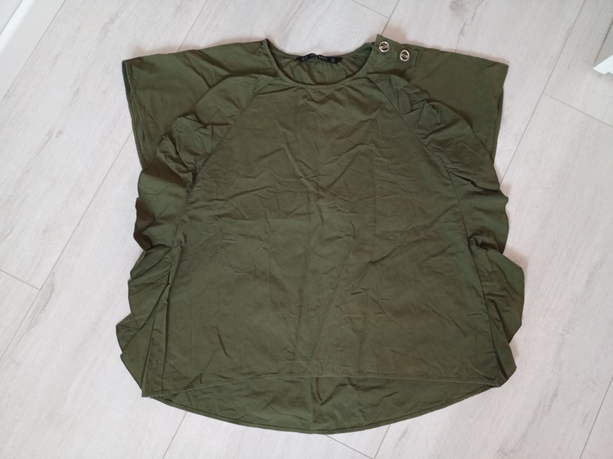 Koszulki S Zara Trafaluc damskie 100% bawełna t-shirt tanio paka boho