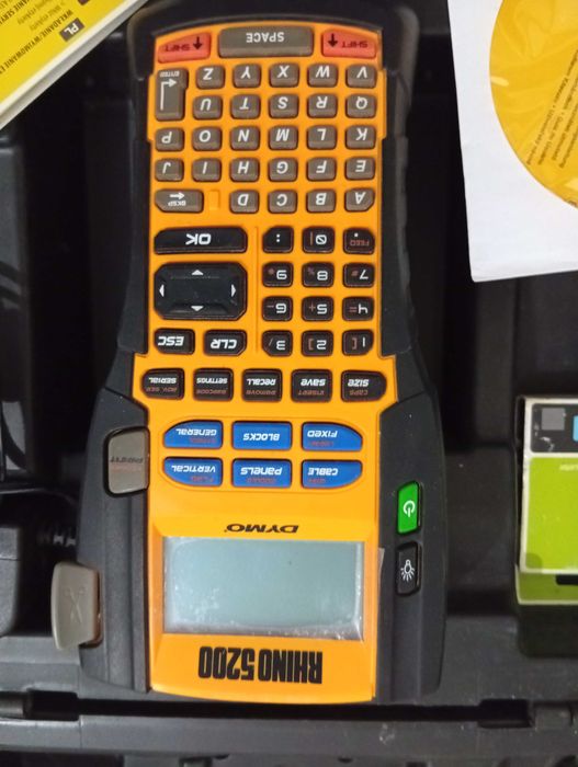 Drukarka przenośna Dymo RHINO 5200 Jak Nowa - zestaw walizkowy