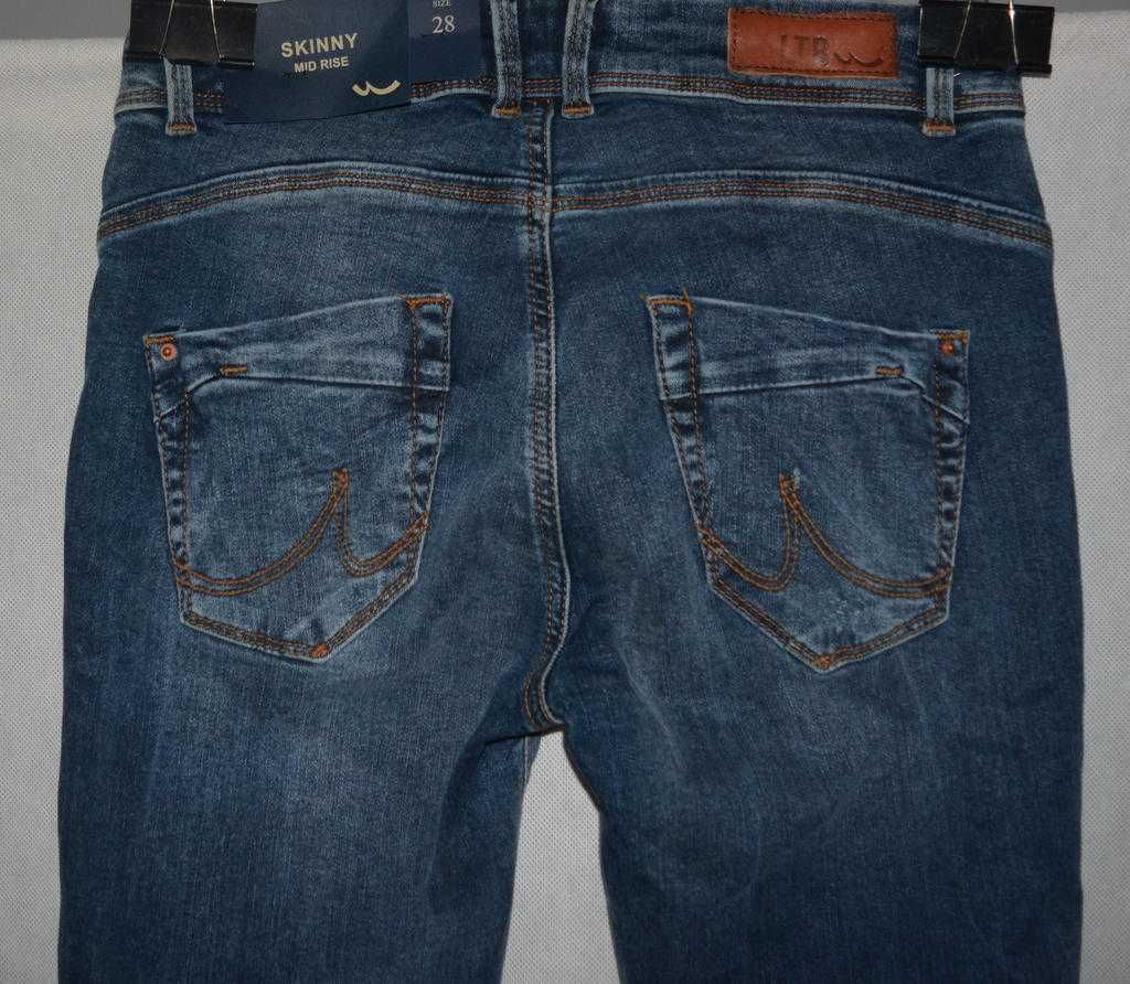Elastyczne jeansy rurki LTB 28